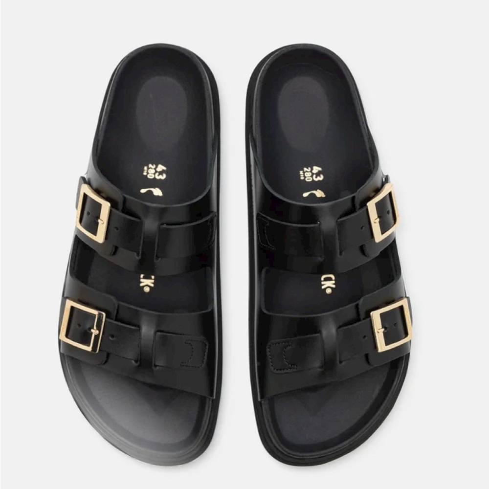 St. Barths Double Buckle Narrow Fit Sandals